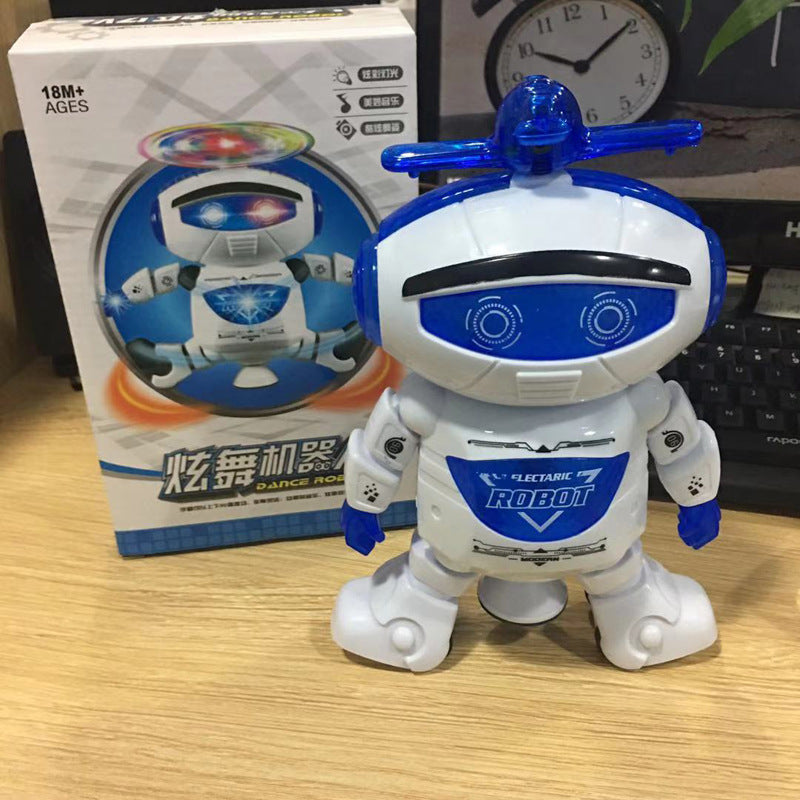 人気の電動ダンシングスペースロボット 屋台やストリートで大人気のホットセールおもちゃ。音楽とライトに合わせてダンスするロボットです。