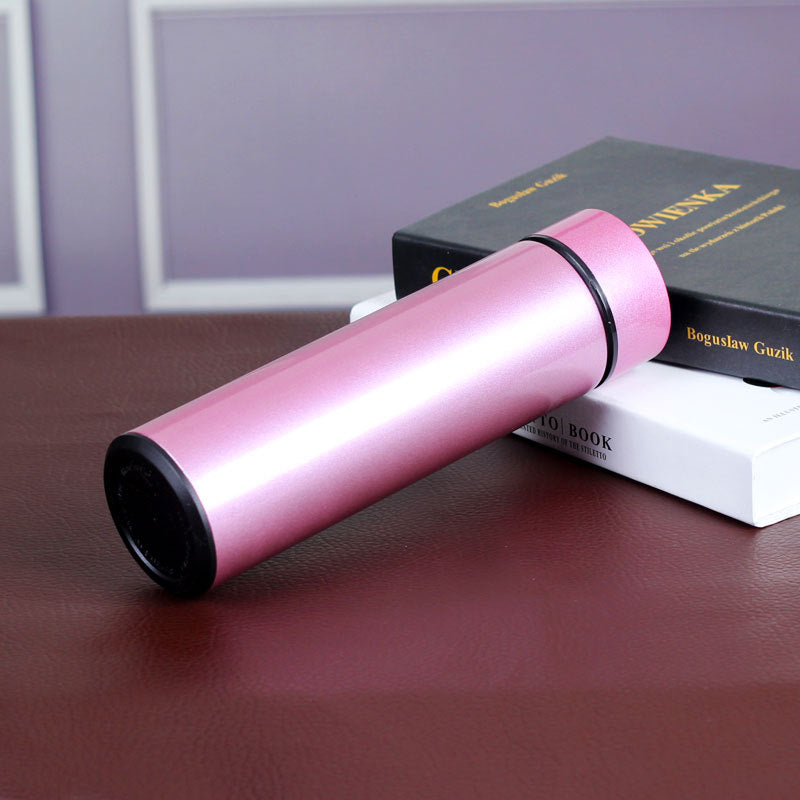 デジタルディスプレイ付き スマート保温カップ ステンレス製 温度管理 水筒 智能温度測定機能付き 温度表示カップ ギフト用