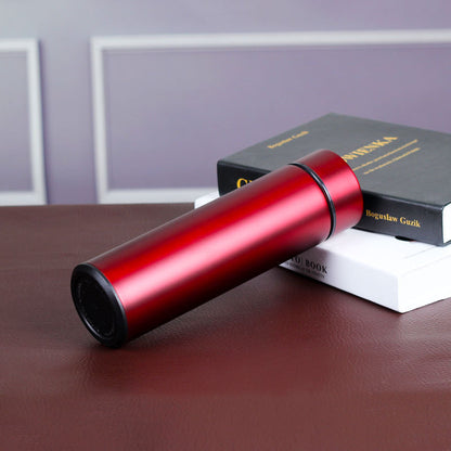 デジタルディスプレイ付き スマート保温カップ ステンレス製 温度管理 水筒 智能温度測定機能付き 温度表示カップ ギフト用