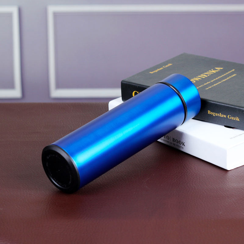 デジタルディスプレイ付き スマート保温カップ ステンレス製 温度管理 水筒 智能温度測定機能付き 温度表示カップ ギフト用