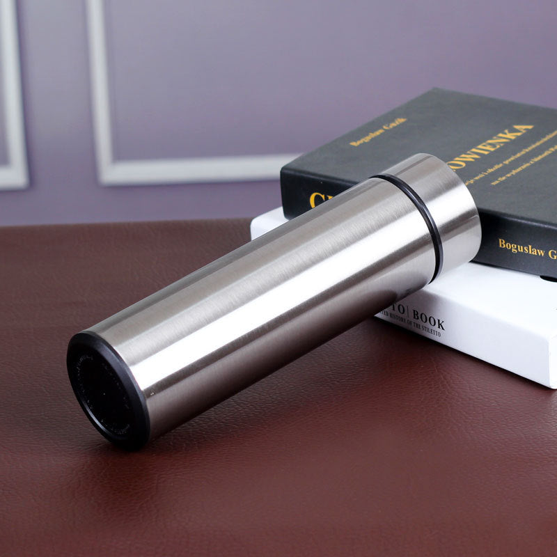 デジタルディスプレイ付き スマート保温カップ ステンレス製 温度管理 水筒 智能温度測定機能付き 温度表示カップ ギフト用