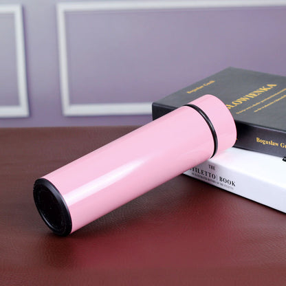 デジタルディスプレイ付き スマート保温カップ ステンレス製 温度管理 水筒 智能温度測定機能付き 温度表示カップ ギフト用