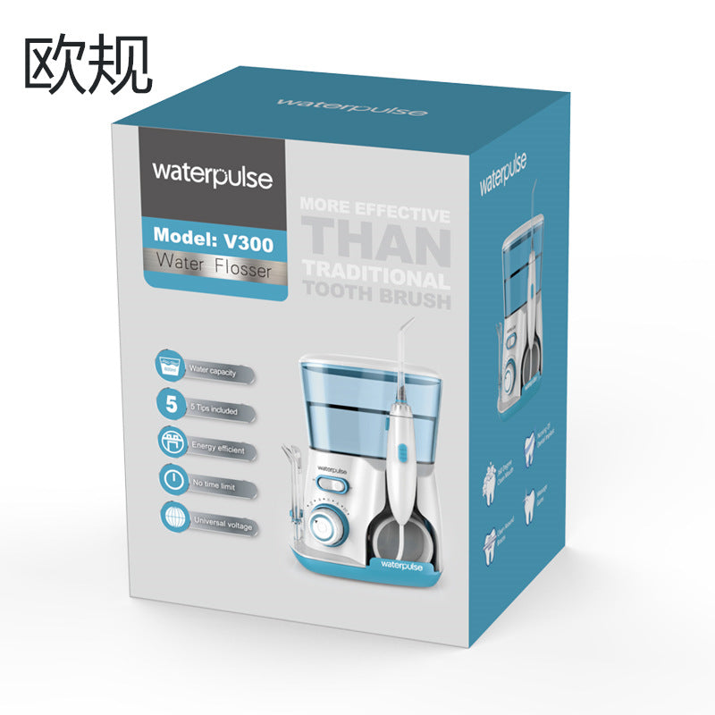 Waterpulse（ウォーターパルス）Jianshibao V300 電動家庭用 口腔洗浄器 ウォーターフロッサー・デンタルクリーナー 赤色モデル