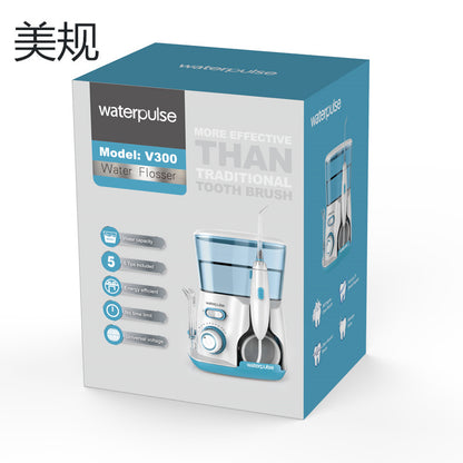 Waterpulse（ウォーターパルス）Jianshibao V300 電動家庭用 口腔洗浄器 ウォーターフロッサー・デンタルクリーナー 赤色モデル