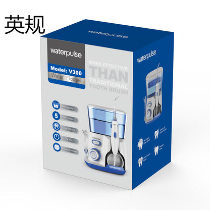 Waterpulse（ウォーターパルス）Jianshibao V300 電動家庭用 口腔洗浄器 ウォーターフロッサー・デンタルクリーナー 赤色モデル