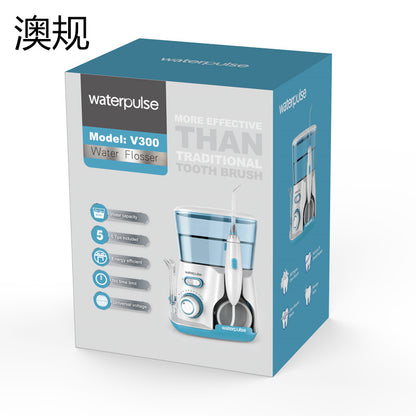 Waterpulse（ウォーターパルス）Jianshibao V300 電動家庭用 口腔洗浄器 ウォーターフロッサー・デンタルクリーナー 赤色モデル