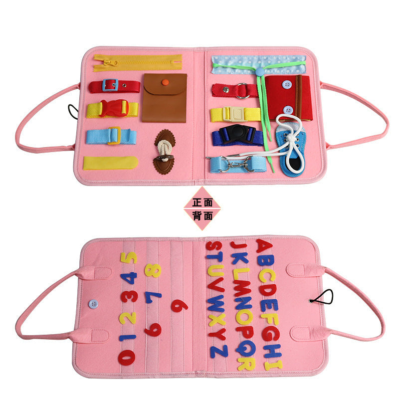 越境販売用 フェルト学習ボード｜幼児教育玩具｜DIY着せ替え学習ボード｜Amazon子供用ビジーボード 卸売対応