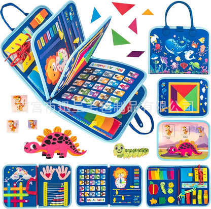 越境販売用 フェルト学習ボード｜幼児教育玩具｜DIY着せ替え学習ボード｜Amazon子供用ビジーボード 卸売対応