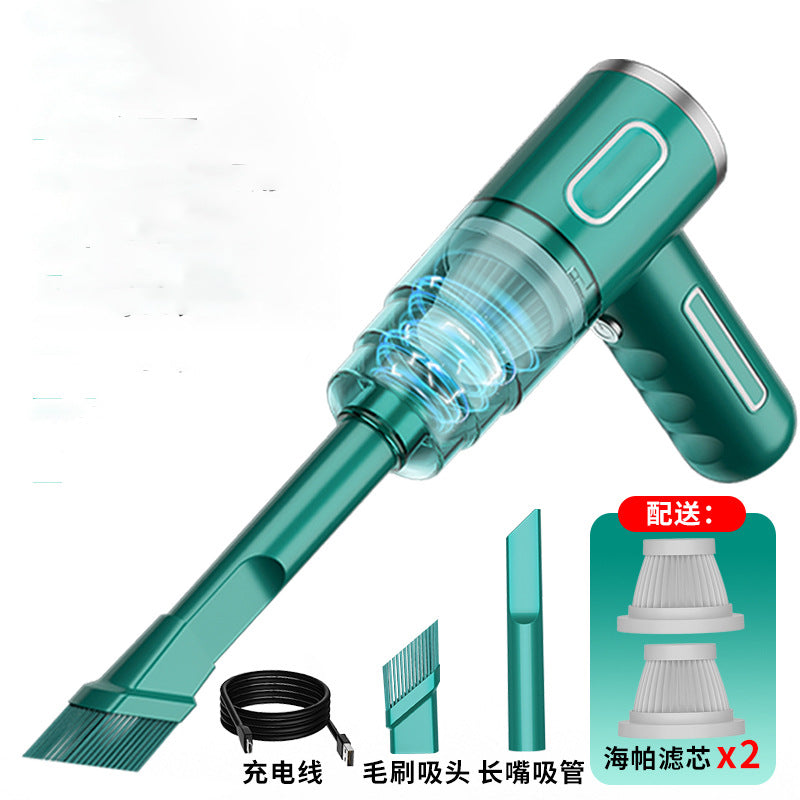 ポータブルカー掃除機 ワイヤレス充電 手持ち式 車 家庭用 ハイパワー 多機能 小型掃除機