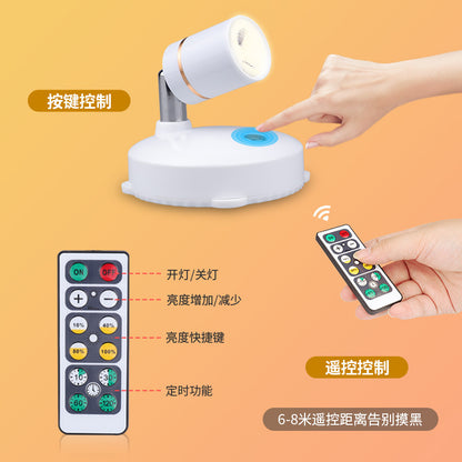 越境販売用 人気LED天井埋込型スポットライト｜ワインキャビネット・ジュエリーショールーム・キッチンキャビネット・背景壁用｜丘型ライト・リモコン調光・眩しさ防止