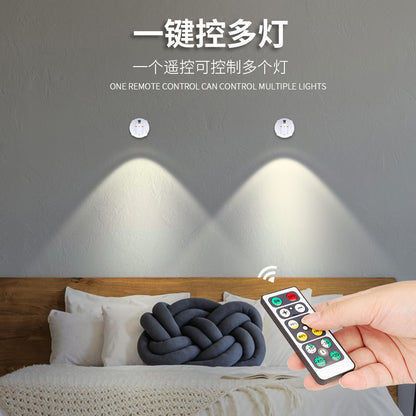 越境販売用 人気LED天井埋込型スポットライト｜ワインキャビネット・ジュエリーショールーム・キッチンキャビネット・背景壁用｜丘型ライト・リモコン調光・眩しさ防止