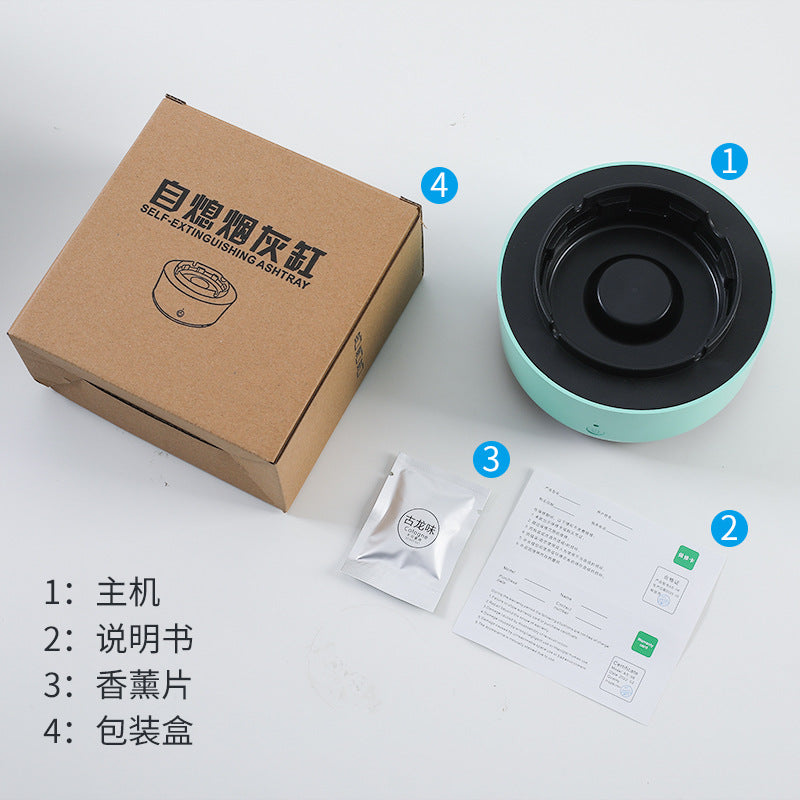 クリエイティブ灰皿・高級感デザイン・家庭用／車用・スマート二次煙浄化器・バー／KTV／オフィス向け・卸売対応